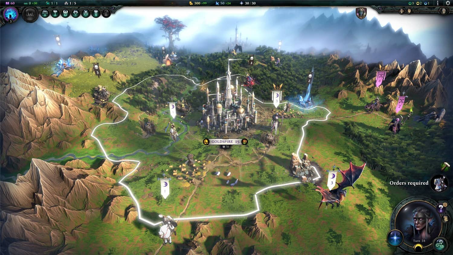 奇迹时代4高级版   age of wonders 4 premium edition  v1.005.006.872656 dlc 修改器 中文网盘下载