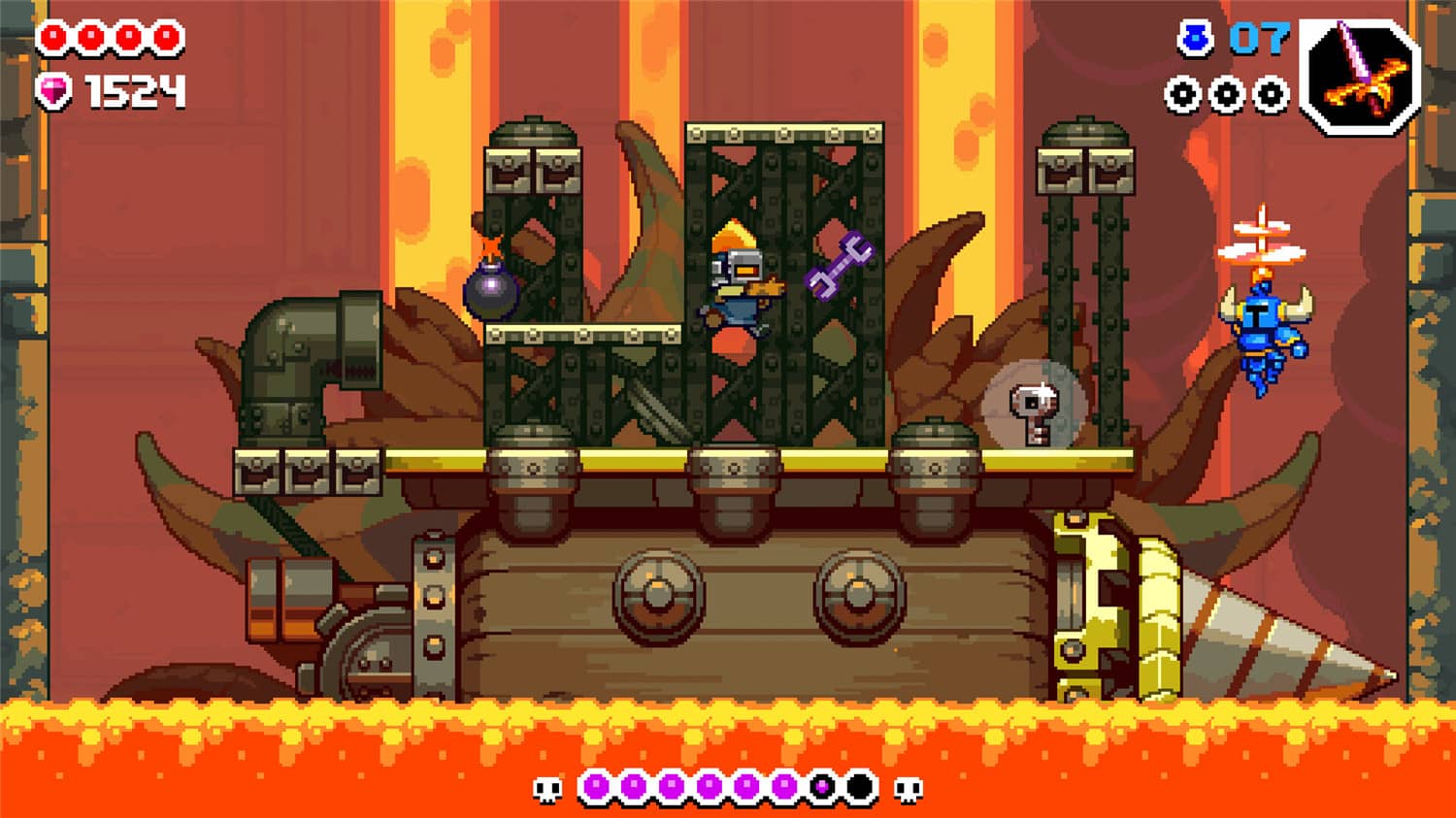 铲子骑士   挖掘   shovel knight dig  中文网盘下载