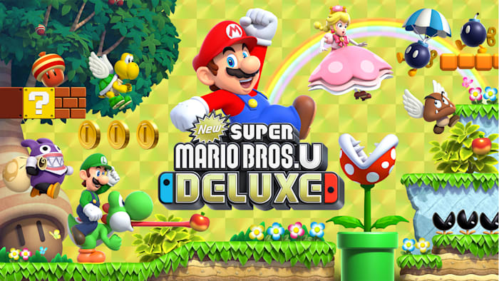 新超级马里奥兄弟u豪华版（new super mario bros. u）单机破解游戏网盘下载