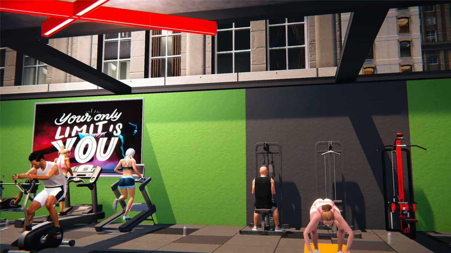健身房模拟器24  gym simulator 24  中文网盘下载 v0.684 